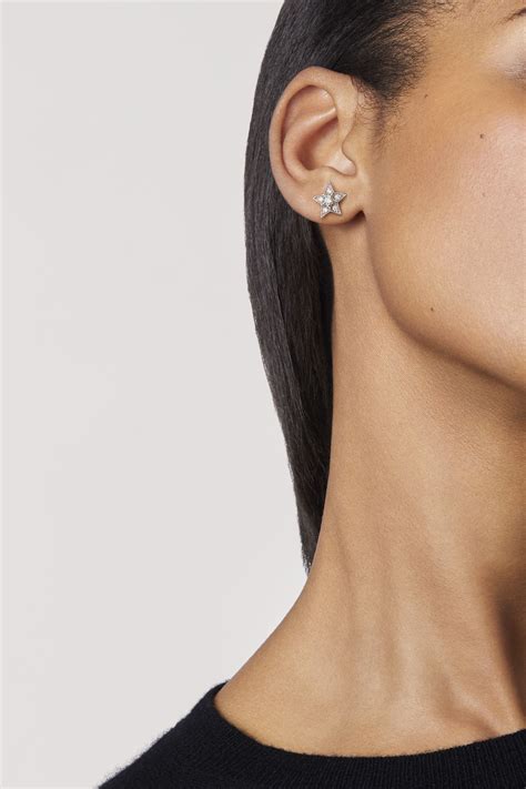 chanel comete earrings|Shop CHANEL Comète Géode Earrings .